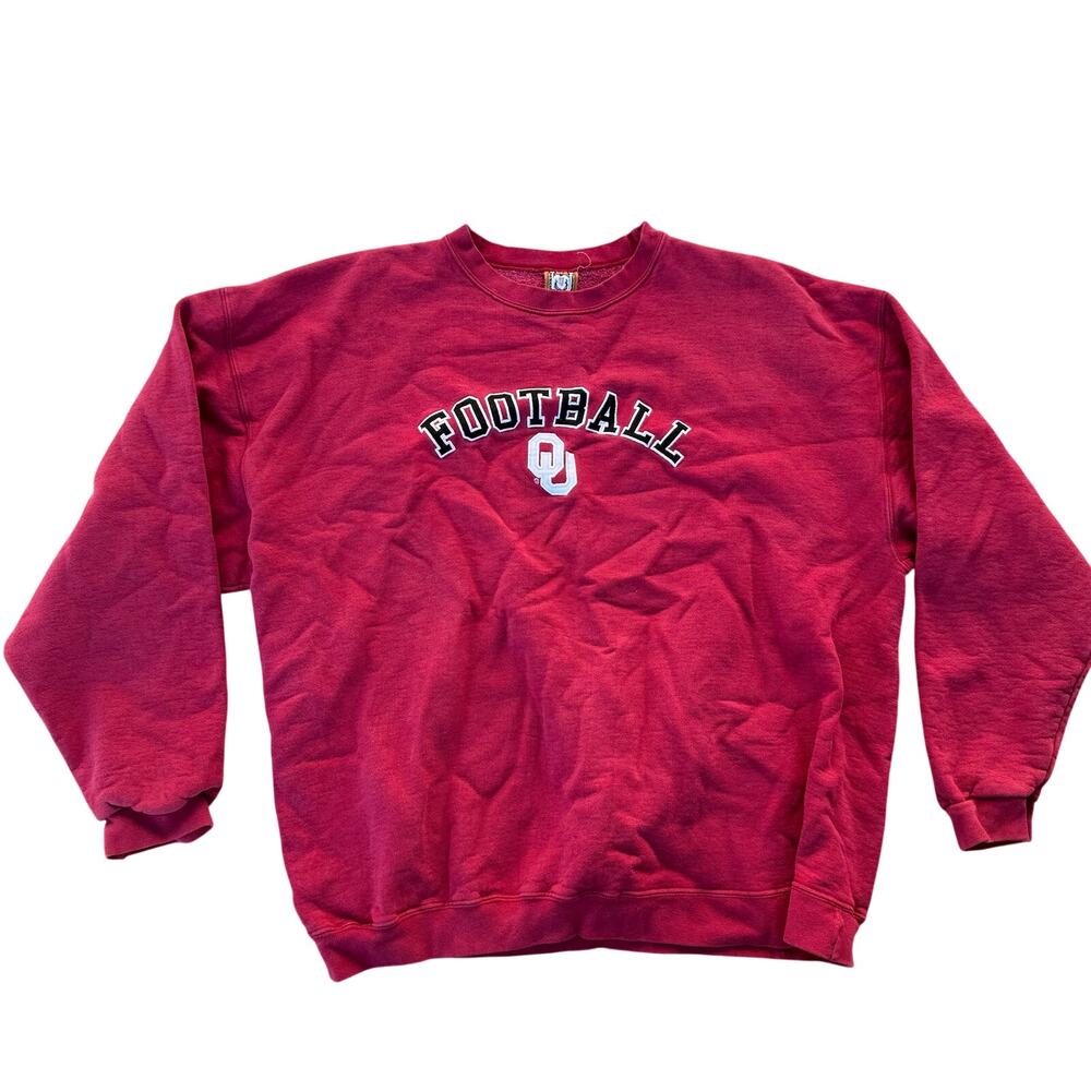 Vintage Oklahoma University Sooners Football Sweatshirt Size XL? 90s UAS